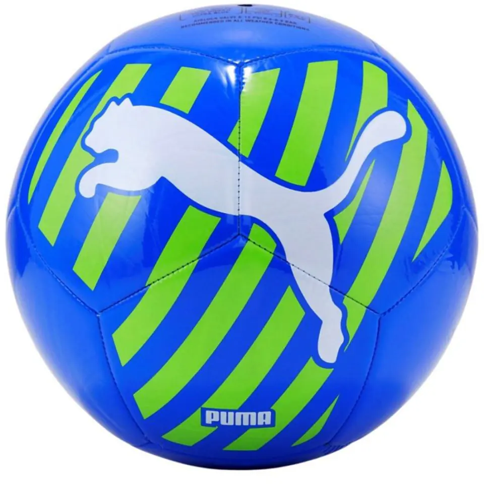 ⁨Piłka Puma Puma Cat Ball 083994 (kolor Niebieski, rozmiar 3)⁩ w sklepie Wasserman.eu