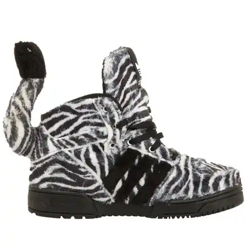 ⁨Buty adidas Originals Jeremy Scott Zebra I (kolor Biały. Czarny, rozmiar 21)⁩ w sklepie Wasserman.eu