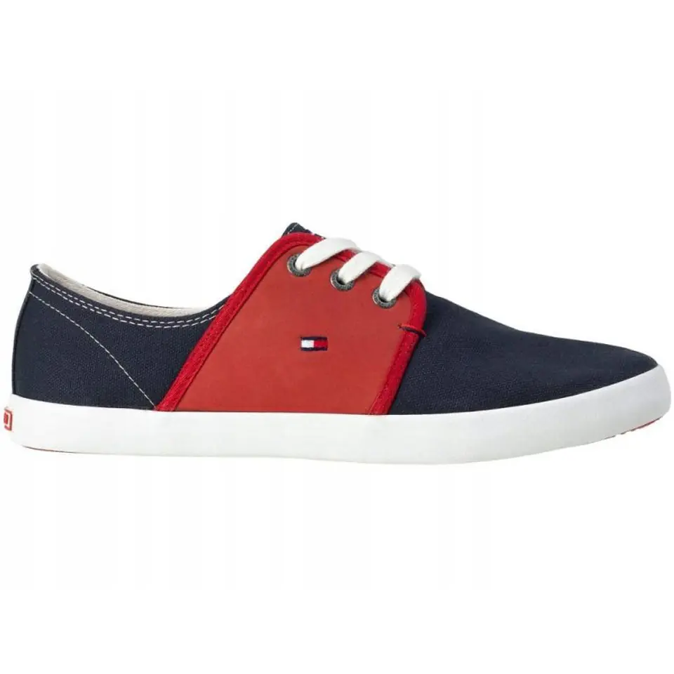 ⁨Buty Tommy Hilfiger Freddy 6C M (kolor Czerwony. Granatowy, rozmiar 42)⁩ w sklepie Wasserman.eu