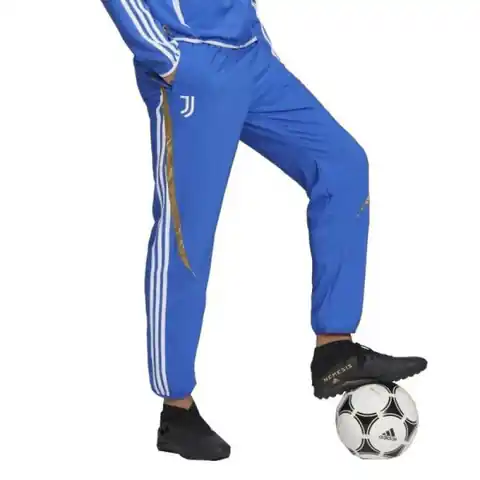 ⁨Spodnie adidas Juventus Turyn Trening Woven Pant M (kolor Niebieski, rozmiar L)⁩ w sklepie Wasserman.eu