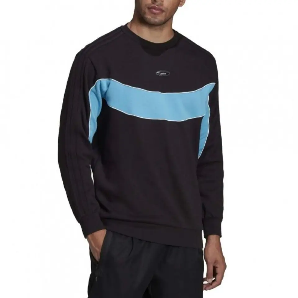 ⁨Bluza adidas Originals Q2 Crew M (kolor Czarny, rozmiar S)⁩ w sklepie Wasserman.eu