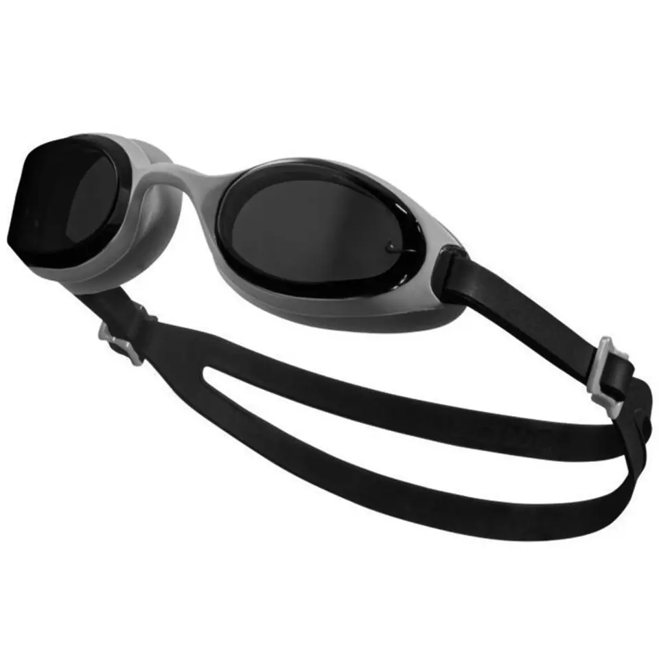 ⁨Okulary pływackie Nike Os Hyper Flow NESSD132 (kolor Czarny. Szary/Srebrny)⁩ w sklepie Wasserman.eu