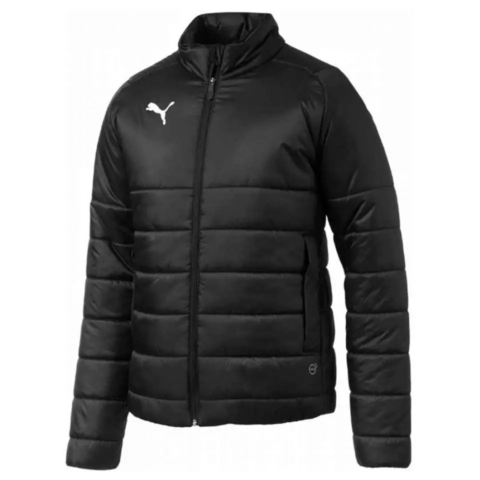 ⁨Kurtka Puma Casuals Padded Jacket Jr (kolor Czarny, rozmiar 128 cm)⁩ w sklepie Wasserman.eu