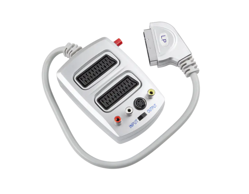 ZLA0427 Connector euro plug - 2 sockets + svhs + 3 rca + switch at Wasserman.eu