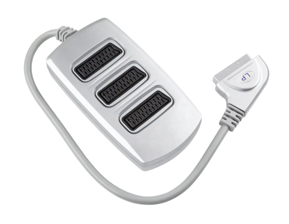 ZLA0423 Connector euro plug - 3 euro HQ sockets at Wasserman.eu