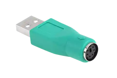 ⁨USB connector/PS2 socket⁩ at Wasserman.eu