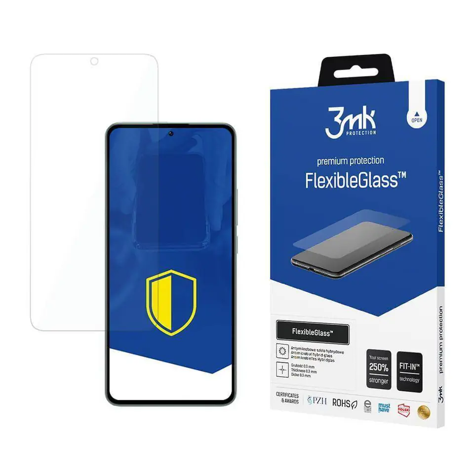 ⁨Szkło Hybrydowe XIAOMI 13T / 13T PRO 3mk Flexible Glass Folia Hybrydowa Clear⁩ w sklepie Wasserman.eu