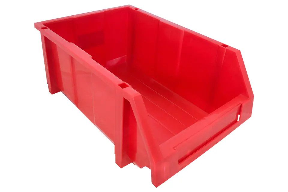 ⁨RED STORAGE BOX NO. 4 380/245/150MM⁩ at Wasserman.eu