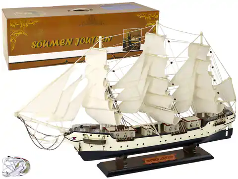 ⁨Model Kolekcjonerski Statek Suomen Joutsen⁩ w sklepie Wasserman.eu