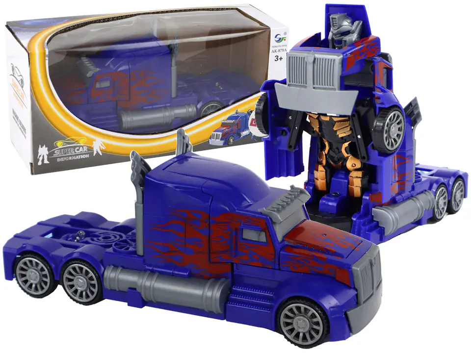 ⁨Samochód-Robot Optimus Prime Niebieski Tir⁩ w sklepie Wasserman.eu