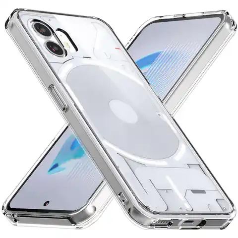 ⁨Etui obudowa Hybrid Case do Nothing Phone 2 pokrowiec plecki Przezroczyste Alogy Super Crystal Clear⁩ w sklepie Wasserman.eu