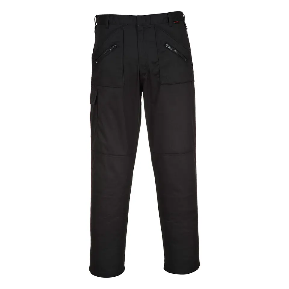 ⁨WAIST PROTECTION TROUSERS, BLACK, CARGO PANTS S887BKR REGULAR 30⁩ at Wasserman.eu
