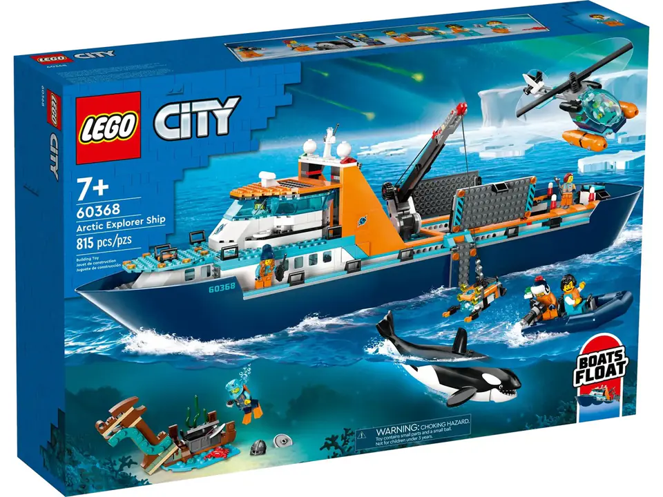 ⁨LEGO City 60368 Łódź badacza Arktyki⁩ w sklepie Wasserman.eu