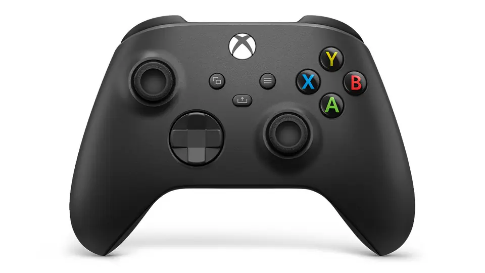 ⁨Microsoft Xbox kontroler bezprzewodowy Carbon Black⁩ w sklepie Wasserman.eu