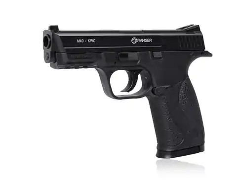 ⁨Wiatrówka pistolet RANGER M40 KWC kal. 4,5 BBs 19 strz. METAL SLIDE CO2 (AAKCMD481AZB)⁩ w sklepie Wasserman.eu