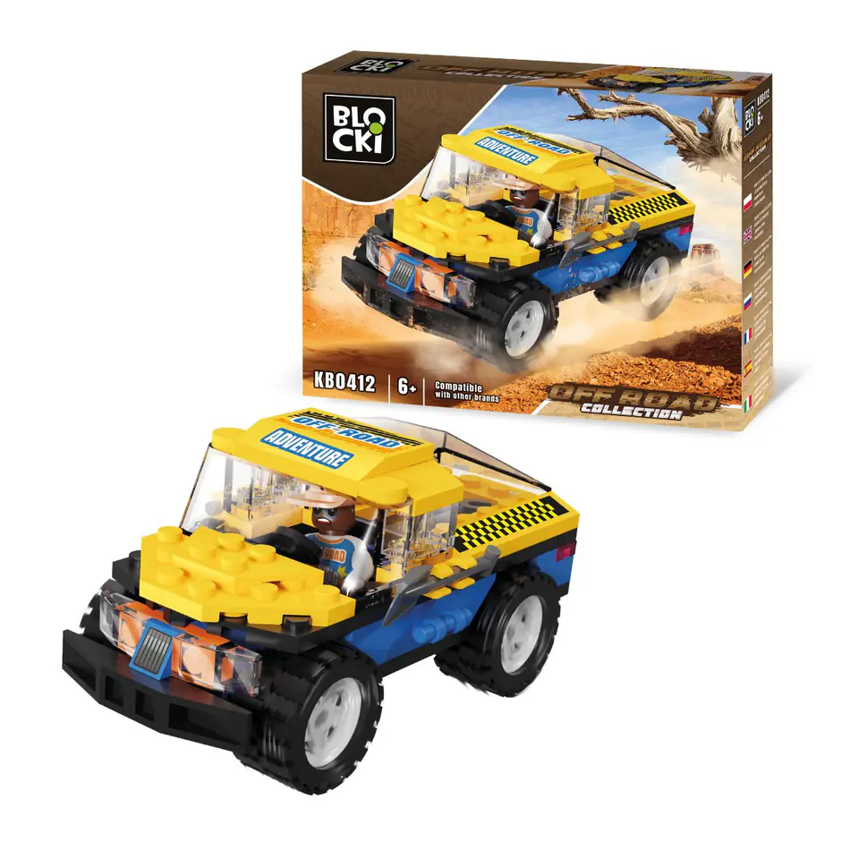 ⁨KLOCKI BLOCKI – OFFROAD Collection – Kłopoty na pustyni 88 el.⁩ w sklepie Wasserman.eu