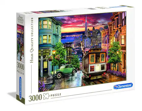 ⁨Puzzle 3000 elementów San Francisco⁩ w sklepie Wasserman.eu