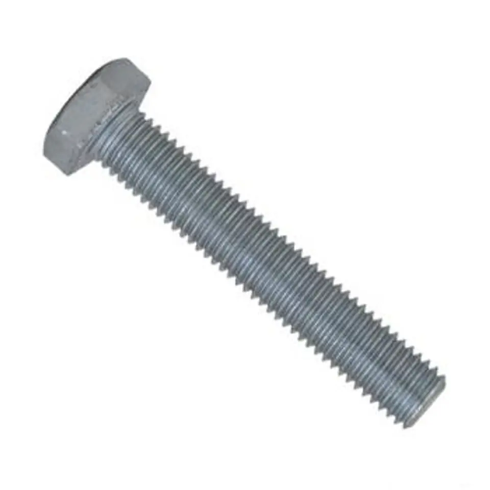 ⁨GALVANIZED SCREW 82105 CLASS 8.8 16*50MM⁩ at Wasserman.eu