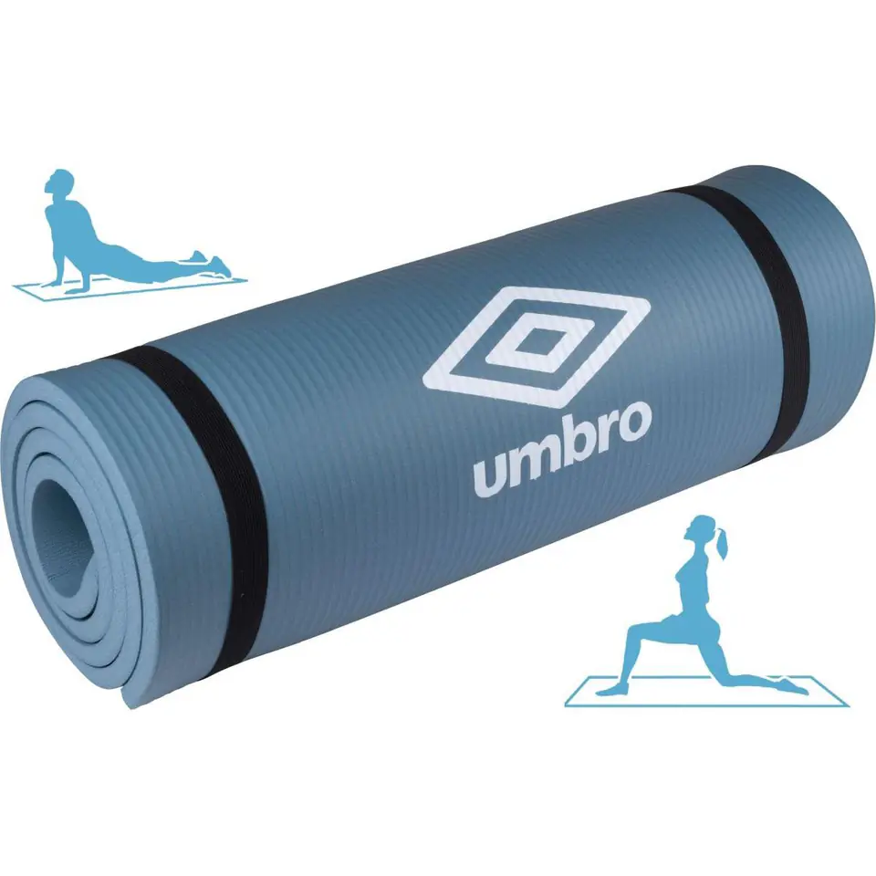 ⁨Umbro - Fitness mat, yoga (blue)⁩ at Wasserman.eu