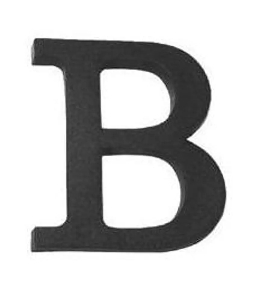 ⁨PLASTIC LETTER 100MM D⁩ at Wasserman.eu