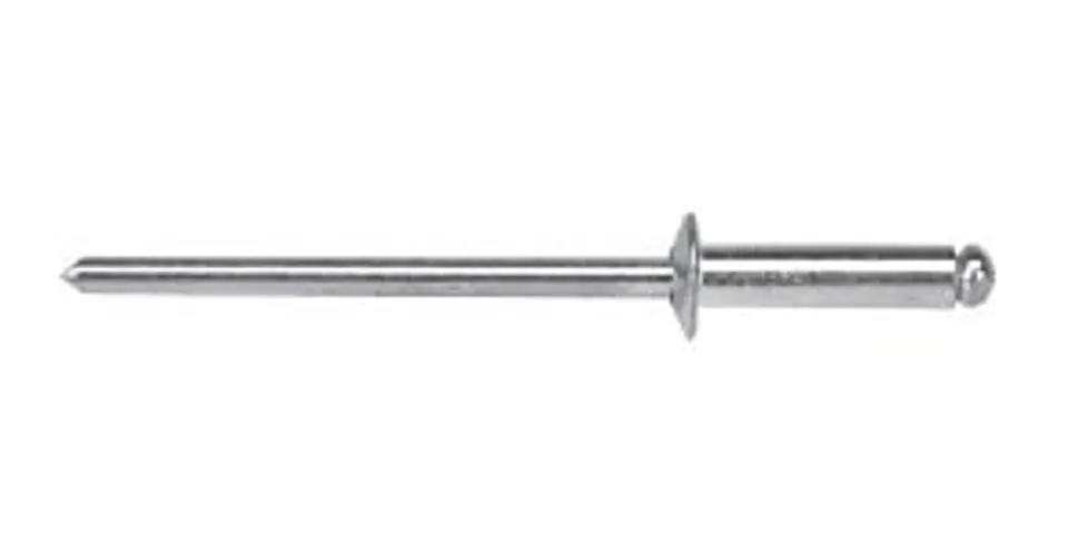 ⁨STEEL-STEEL RIVET WITH FLAT HEAD 5.0*10MM⁩ at Wasserman.eu