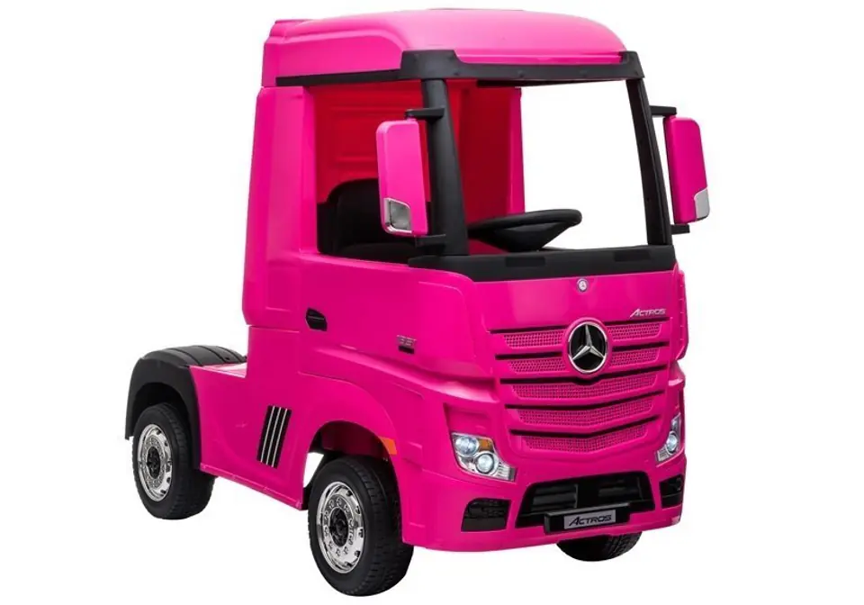 ⁨Auto Na Akumulator Mercedes Actros Różowy 4x4⁩ w sklepie Wasserman.eu