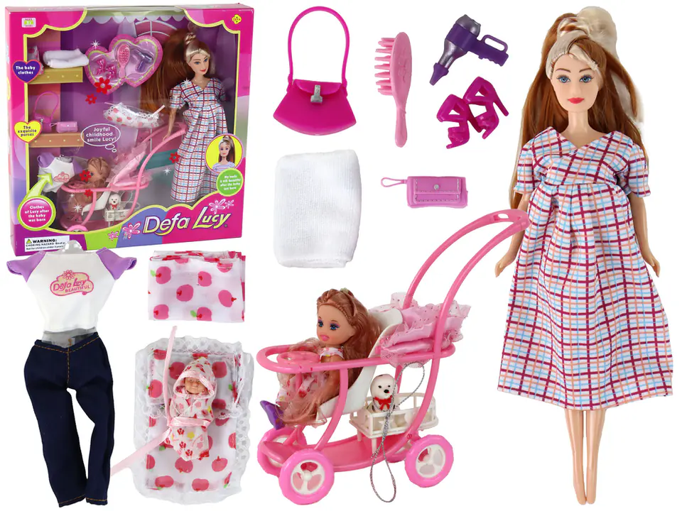 ⁨Doll with accessories⁩ at Wasserman.eu