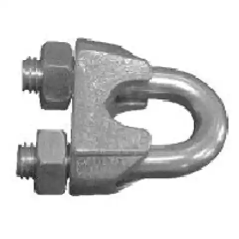 ⁨BAIL ROPE CLAMP 6MM STAINLESS STEEL A4⁩ at Wasserman.eu