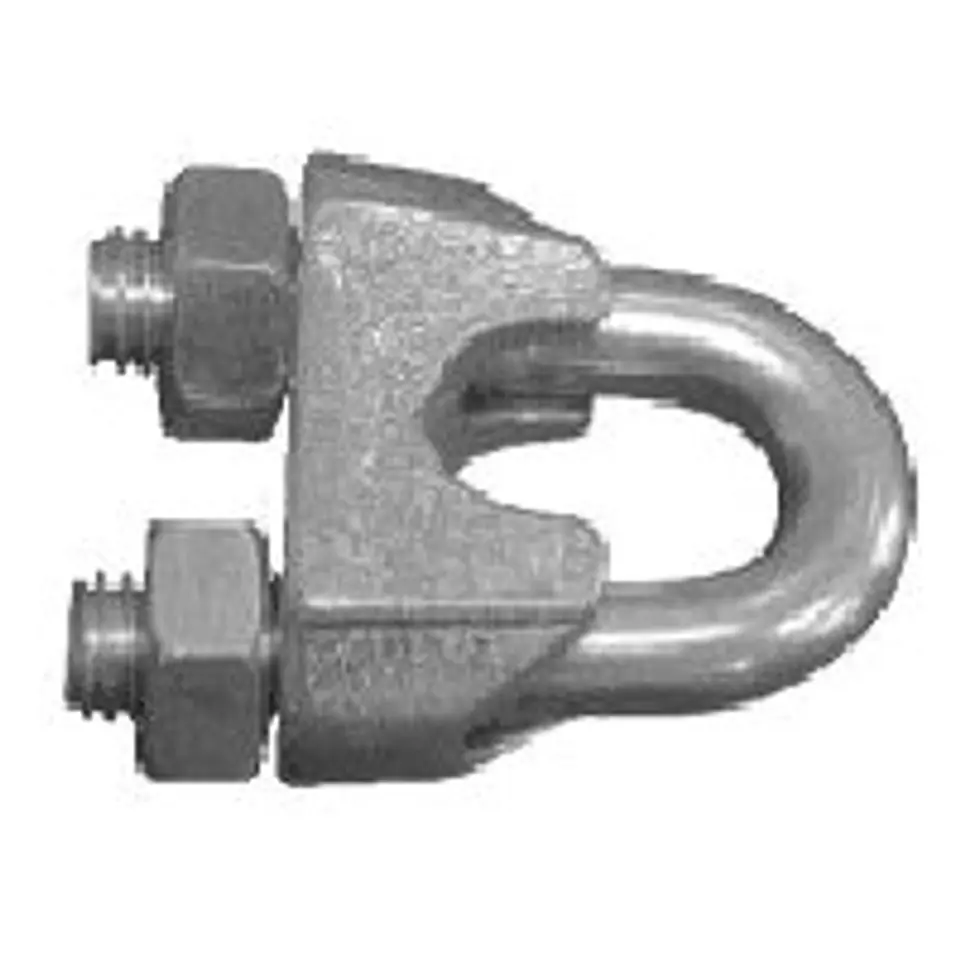 ⁨BAIL ROPE CLAMP 6MM STAINLESS STEEL A4⁩ at Wasserman.eu