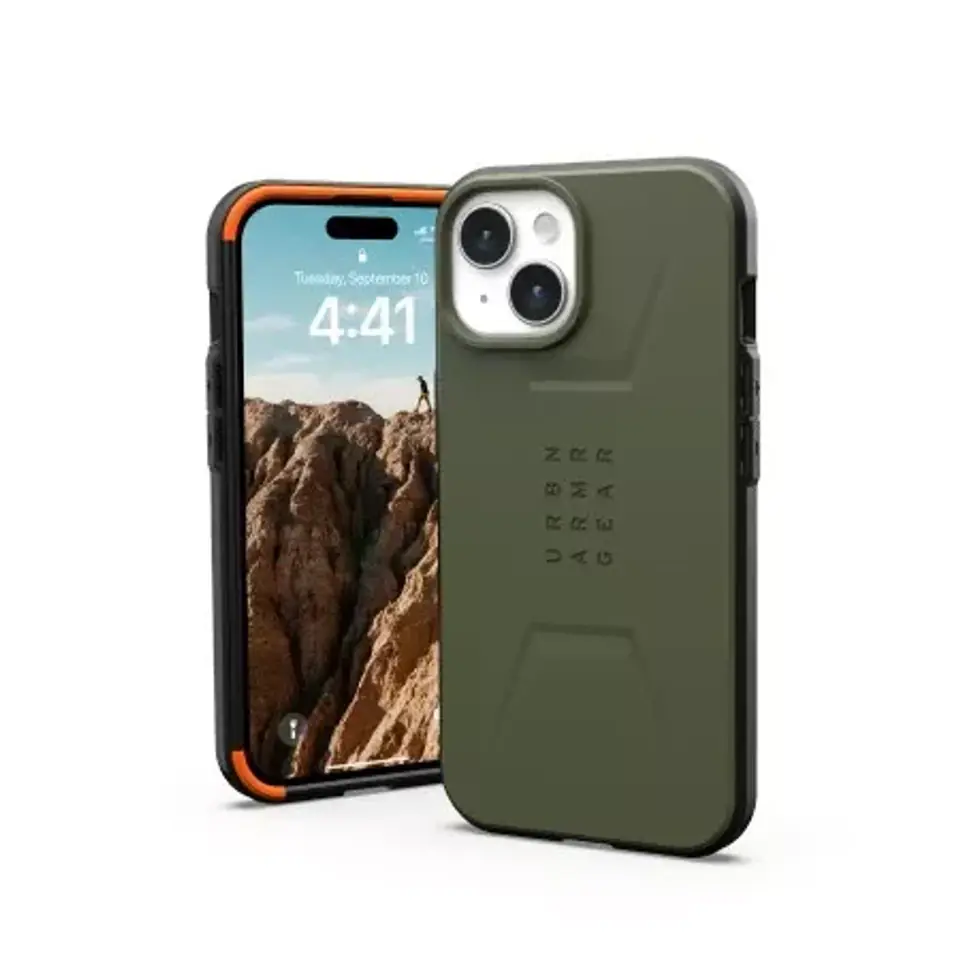 ⁨Etui UAG Civilian Magsafe - obudowa ochronna do iPhone 15 (olive)⁩ w sklepie Wasserman.eu