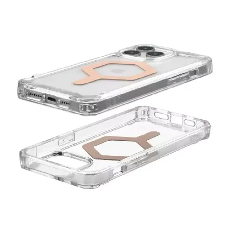 ⁨Etui UAG Plyo Magsafe - obudowa ochronna do iPhone 15 Pro Max kompatybilna z MagSafe (ice-rose gold)⁩ w sklepie Wasserman.eu