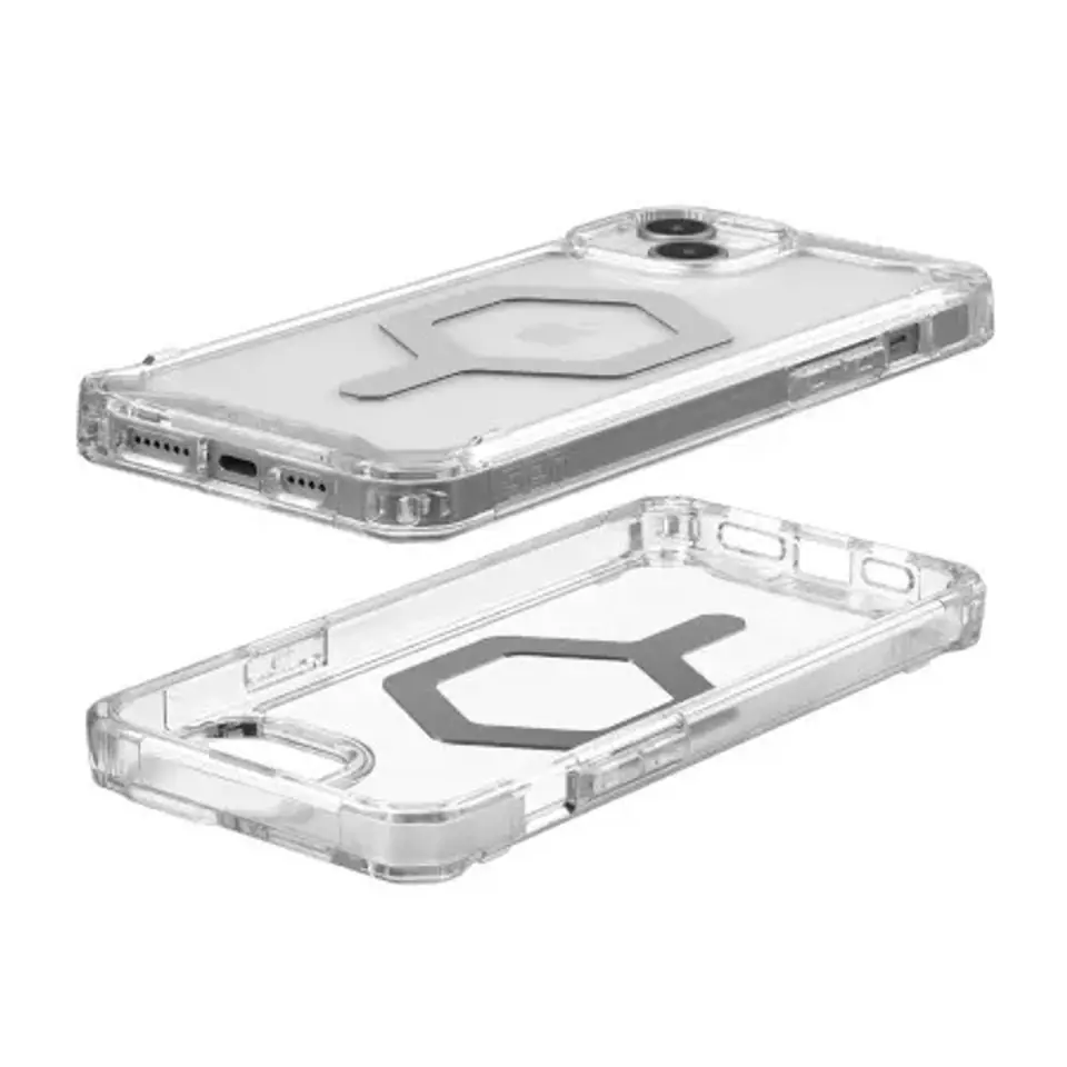 ⁨Etui UAG Plyo MagSafe - obudowa ochronna do iPhone 15 Plus kompatybilna z MagSafe (ice-silver)⁩ w sklepie Wasserman.eu