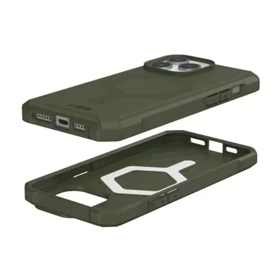⁨Etui UAG Essential Armor Magsafe - obudowa ochronna do iPhone 15 Pro Max (olive)⁩ w sklepie Wasserman.eu