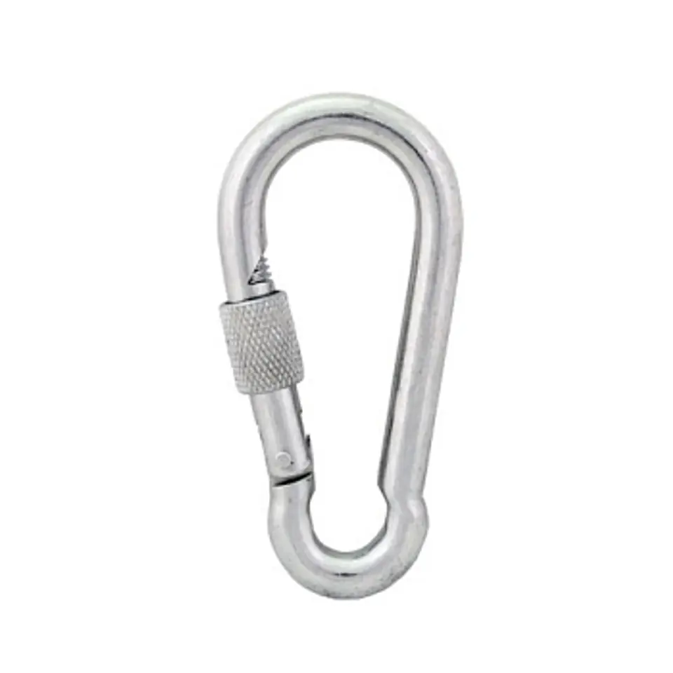 ⁨ROPE CARABINER WITH PROTECTION DIN 5299D 7*70MM⁩ at Wasserman.eu