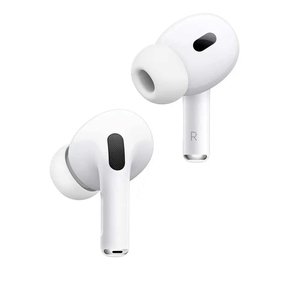 ⁨Apple AirPods Pro (2nd generation) Headphones Wireless In-ear Calls/Music Bluetooth White⁩ at Wasserman.eu