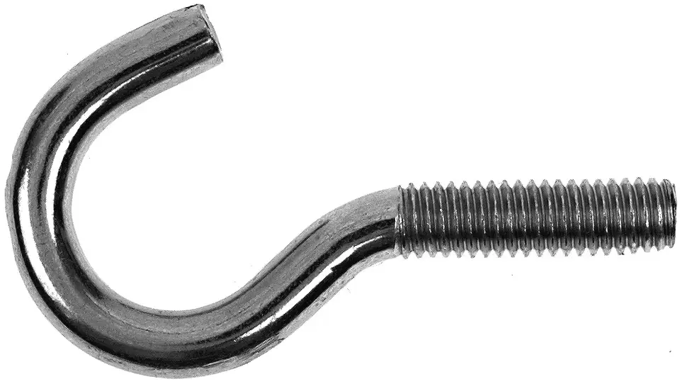 ⁨OPEN HOOK SCREW WITH METRIC THREAD R8 6*60MM⁩ at Wasserman.eu