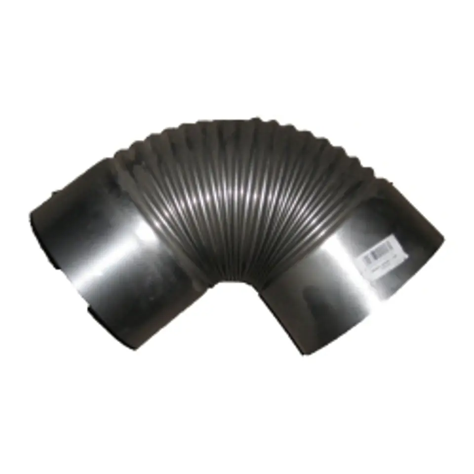 ⁨VENTILATION ELBOW NON-GALVANIZED 200MM⁩ at Wasserman.eu