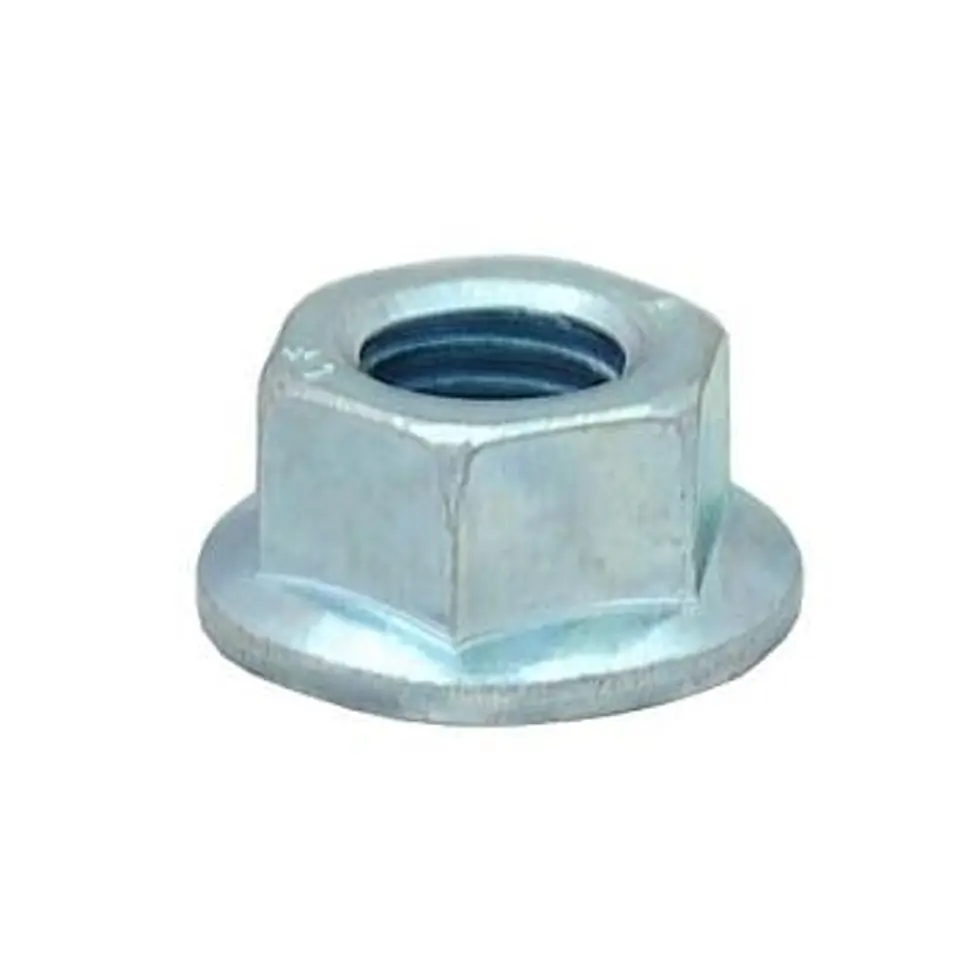 ⁨GALVANIZED FLANGE NUT DIN 6923 M-6⁩ at Wasserman.eu