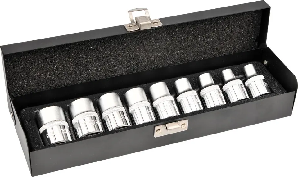 KLUCZE NASADOWE TORX E10-24 ZESTAW 9-SZTUKOWY w sklepie Wasserman.eu