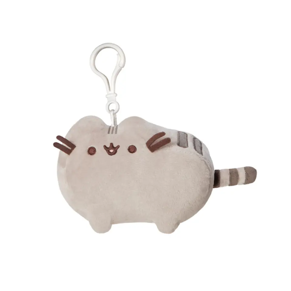 ⁨Pusheen - Brelok do kluczy z klipsem (11 x 8 cm)⁩ w sklepie Wasserman.eu