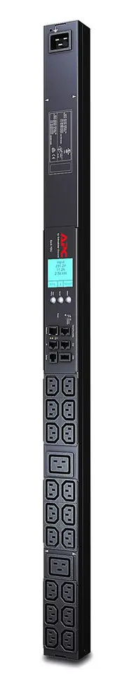 ⁨APC AP8858 power distribution unit (PDU) 20 AC outlet(s) 0U Black⁩ at Wasserman.eu