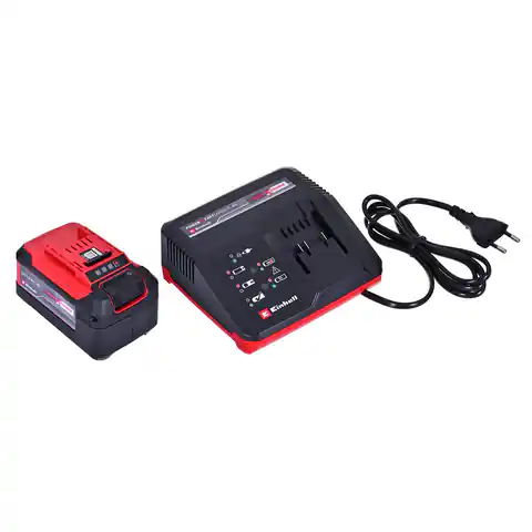 ⁨Battery & charger set 18V ACU 5.2Ah 4A/cordless tool battery / charger EINHELL⁩ at Wasserman.eu