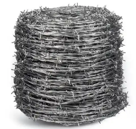⁨BARBED WIRE 2.5*2.0 4-SPIKED OCTINTED 5KG PIECE⁩ at Wasserman.eu