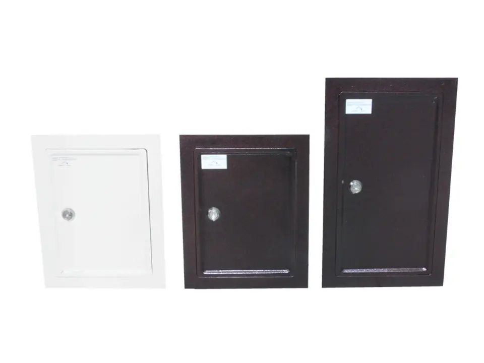 ⁨CHIMNEY DOOR BROWN 155*290MM LARGE⁩ at Wasserman.eu
