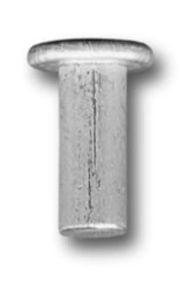 ⁨NIT ALUMINIOWY PEŁNY Z ŁBEM WALCOWYM 6.0*25 MM⁩ w sklepie Wasserman.eu