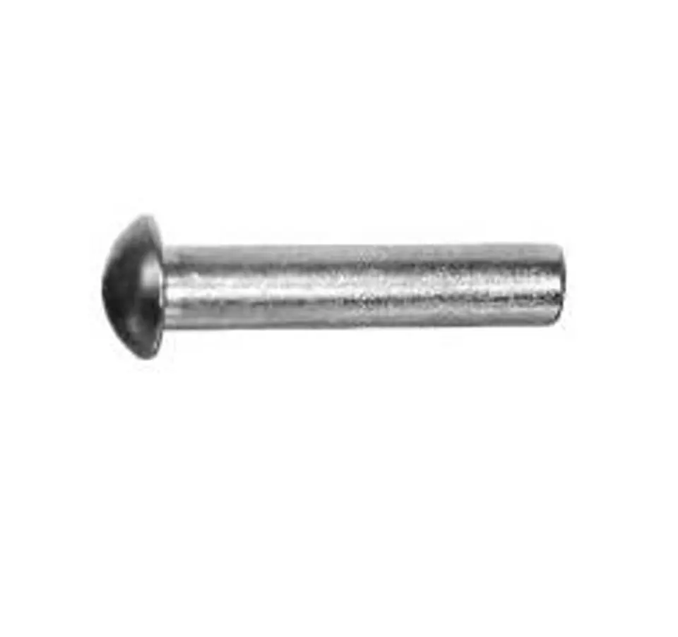 ⁨STEEL RIVET GALVANIZED SPHERICAL HEAD 5*16MM⁩ at Wasserman.eu