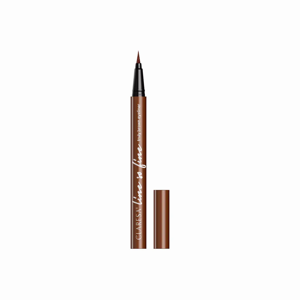 ⁨Claresa Eyeliner w pisaku Line SO Fine BROWN⁩ w sklepie Wasserman.eu