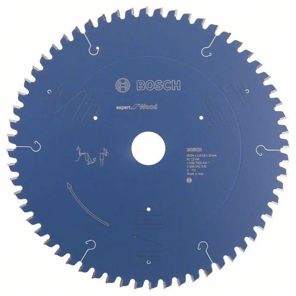 ⁨CIRCULAR SAW EXPERT/WOOD MITRE 254*30*2,4/1,8 60T⁩ at Wasserman.eu