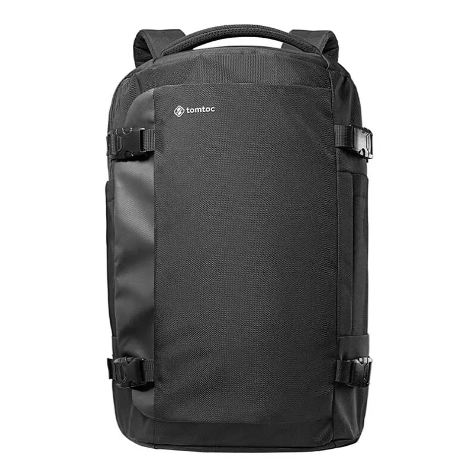 ⁨Podróżny plecak na laptopa 40l Tomtoc Navigator-T66 (czarny)⁩ w sklepie Wasserman.eu