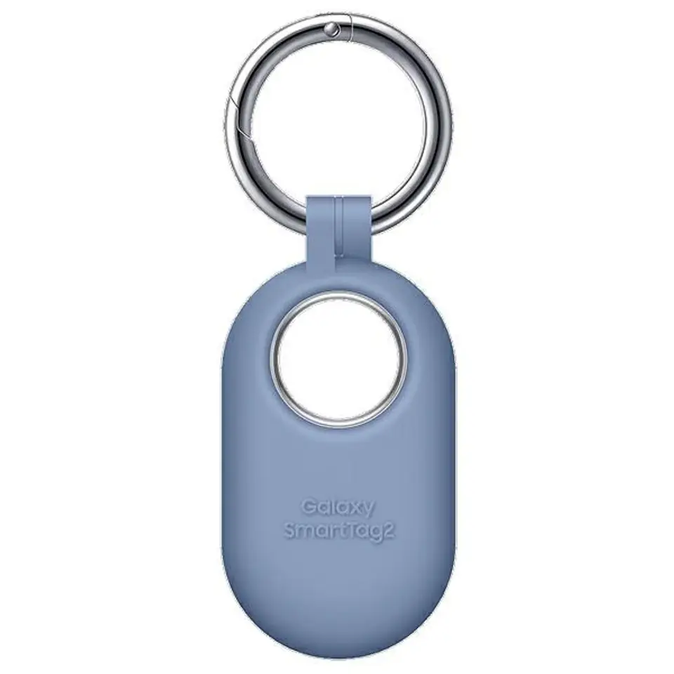 ⁨Etui Samsung Galaxy SmartTag2 EF-PT560CLEGWW niebieski/blue Silicone Case⁩ w sklepie Wasserman.eu